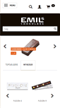 Mobile Screenshot of emilschokolade.dk